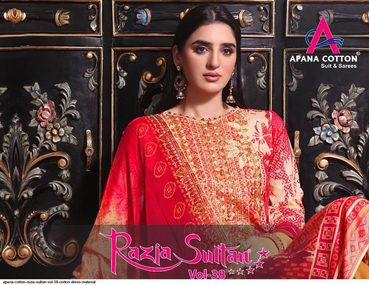 APANA COTTON RAZIA SULTAN Vol 38 Cotton Dress Material apana-cotton-razia-sultan-vol-38-cotton-dress-material