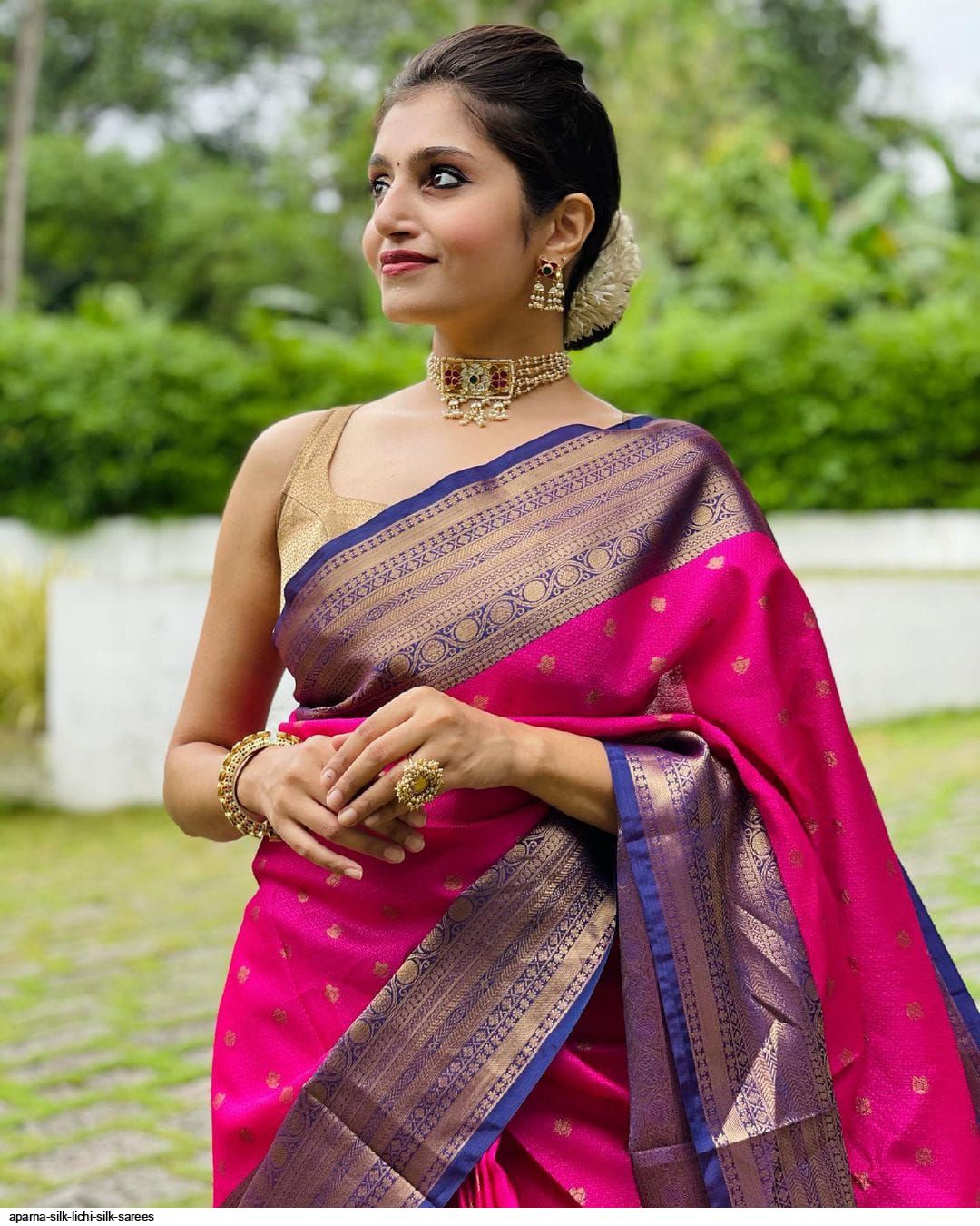 APARNA SILK LICHI SILK SAREES