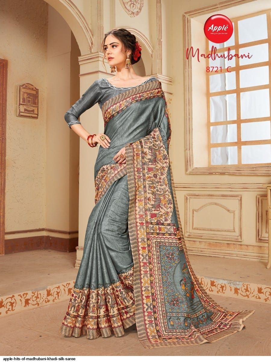 Deeptikana Stretchy Khadi Silk Saree