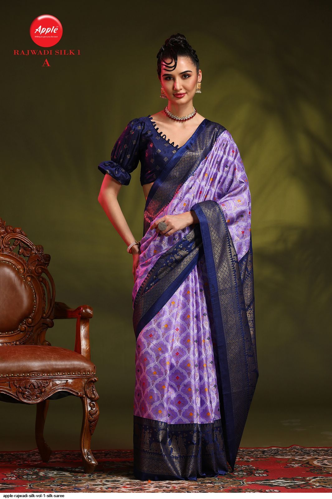 Multicolor Rajwadi Patola Silk Saree - SMT10302 | Trendy sarees, Silk sarees,  Festival wear