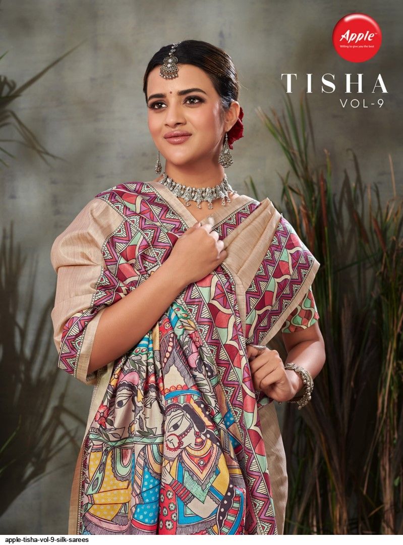 APPLE TISHA VOL 9 SILK SAREES