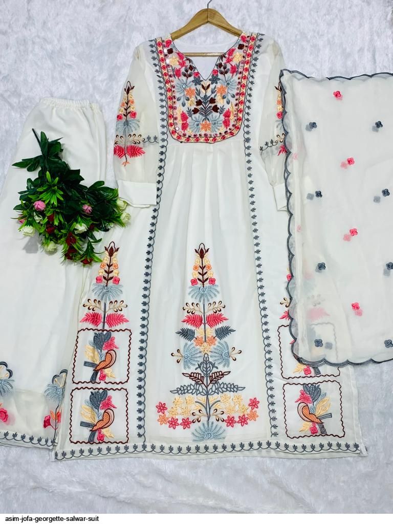 ASIM JOFA GEORGETTE SALWAR SUIT