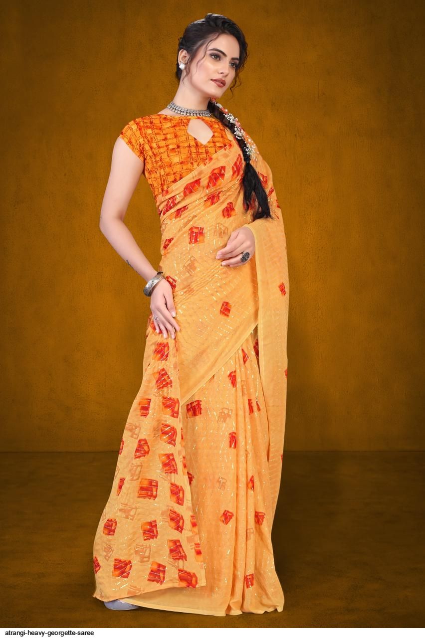 ATRANGI HEAVY GEORGETTE SAREE