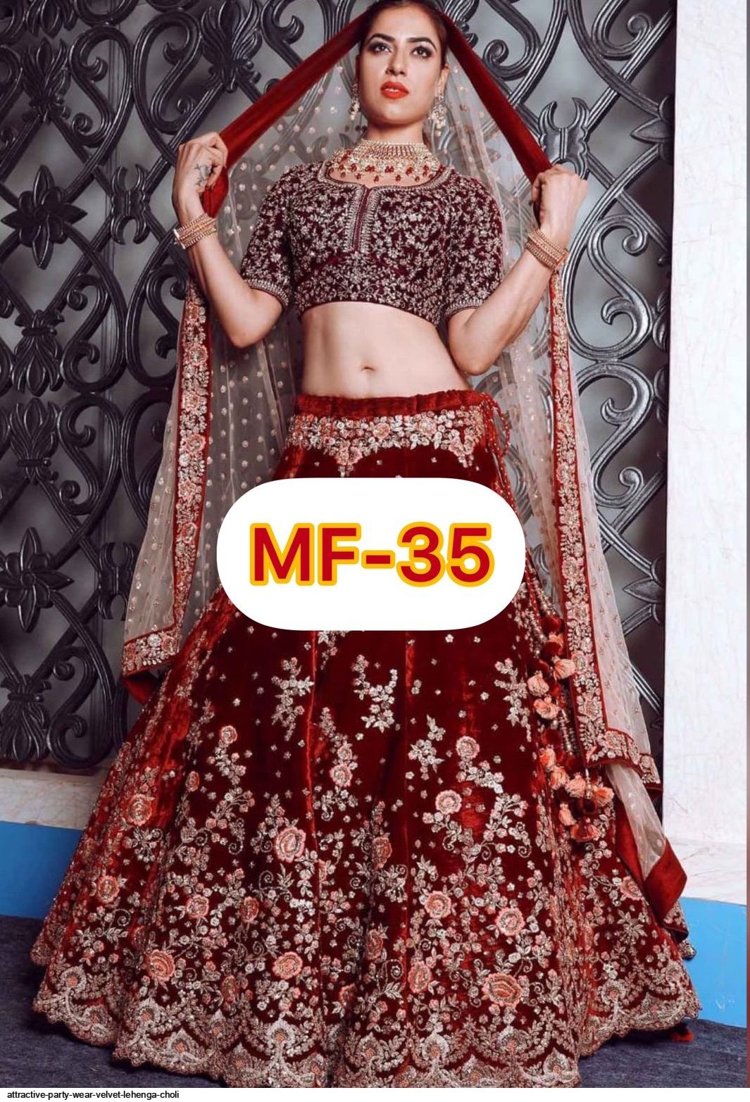 Gorgeous Sage Grey Soft Net Base Lehenga Choli