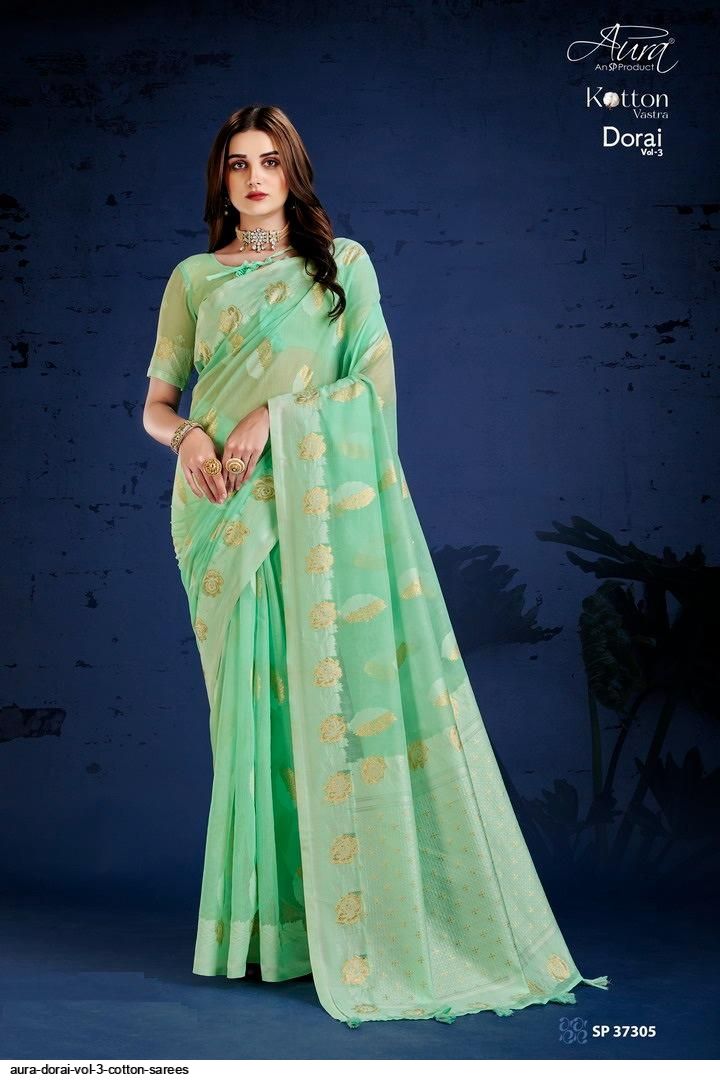 Aura Dorai Vol Cotton Sarees