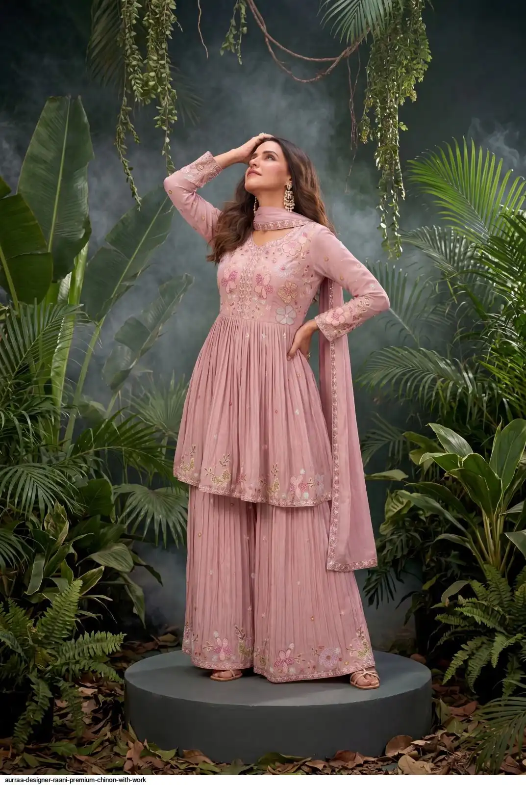 AURRAA DESIGNER RAANI PREMIUM CHINON WITH WORK 3