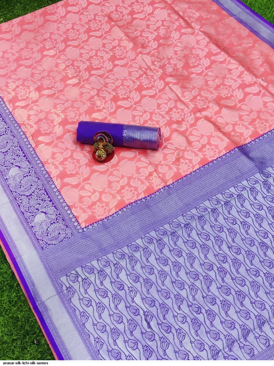 AVASAR SILK LICHI SILK SAREES