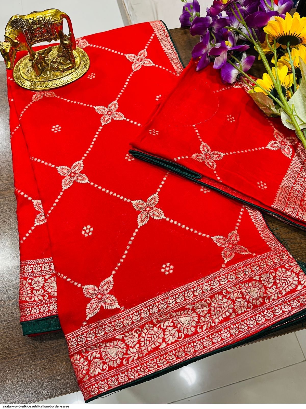 Avatar VOL 5 Silk BeautifL Latkan Border Saree avatar-vol-5-silk-beautifl-latkan-border-saree