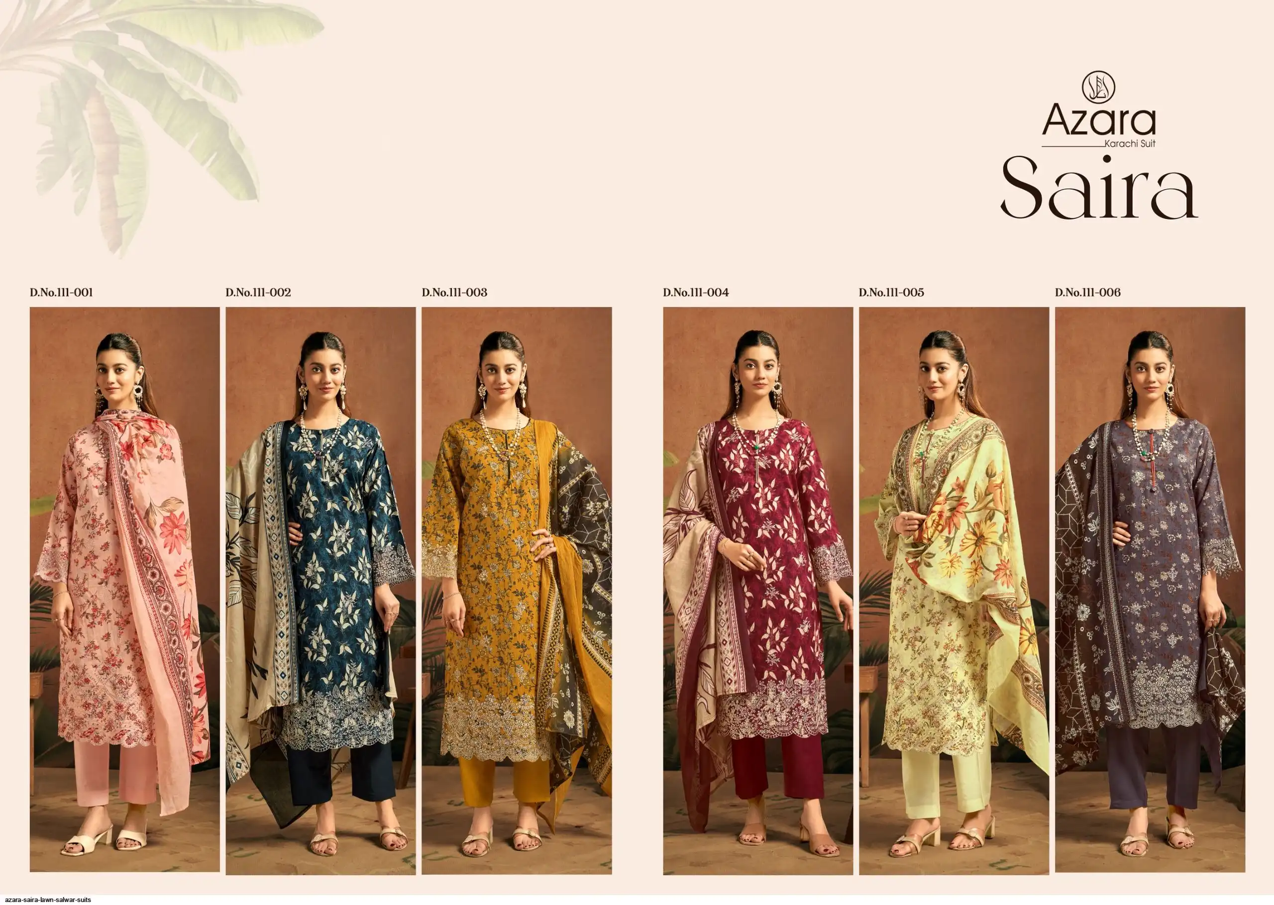 Azara Karachi suit |wholesale catalog