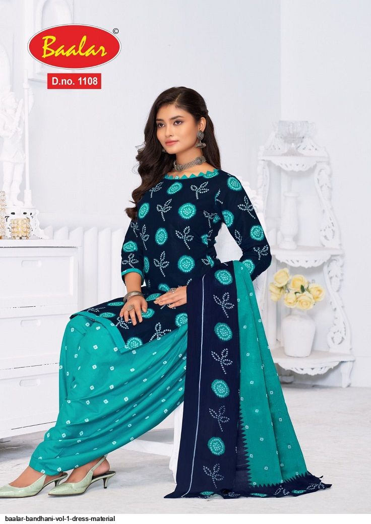 Baalar cotton dress materials online best sale