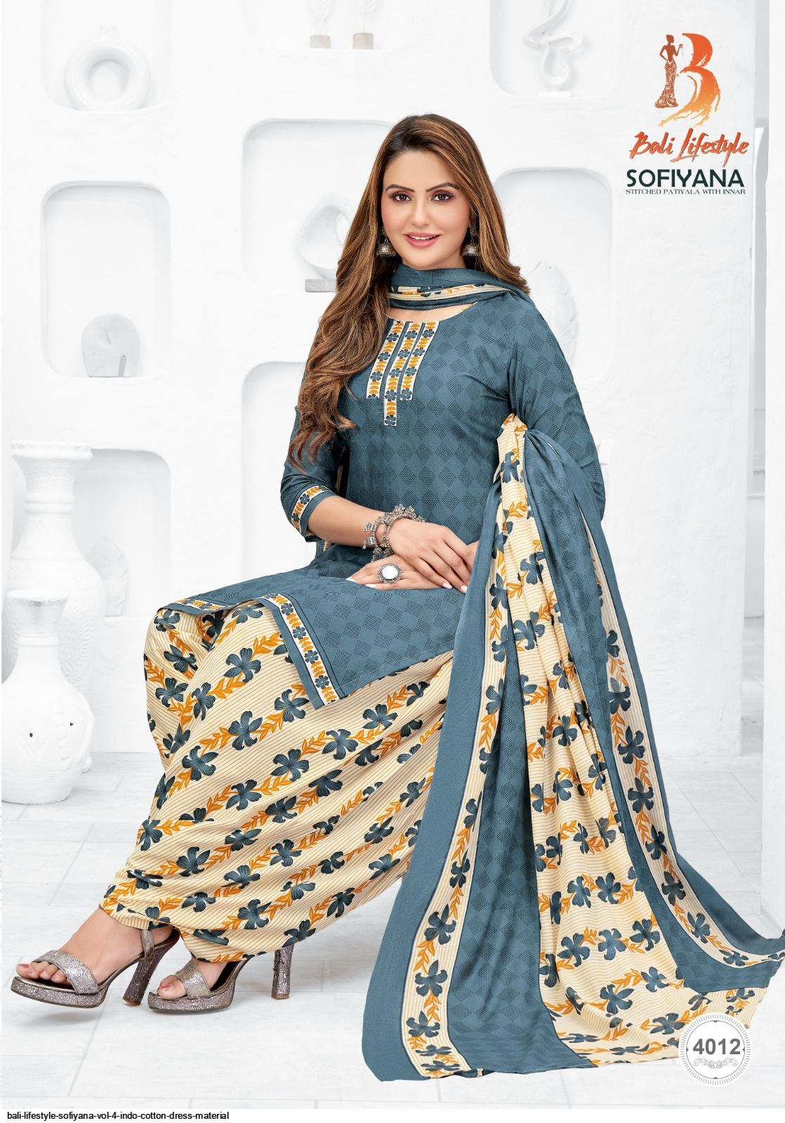 BALI LIFESTYLE SOFIYANA VOL 4 INDO COTTON DRESS MATERIAL