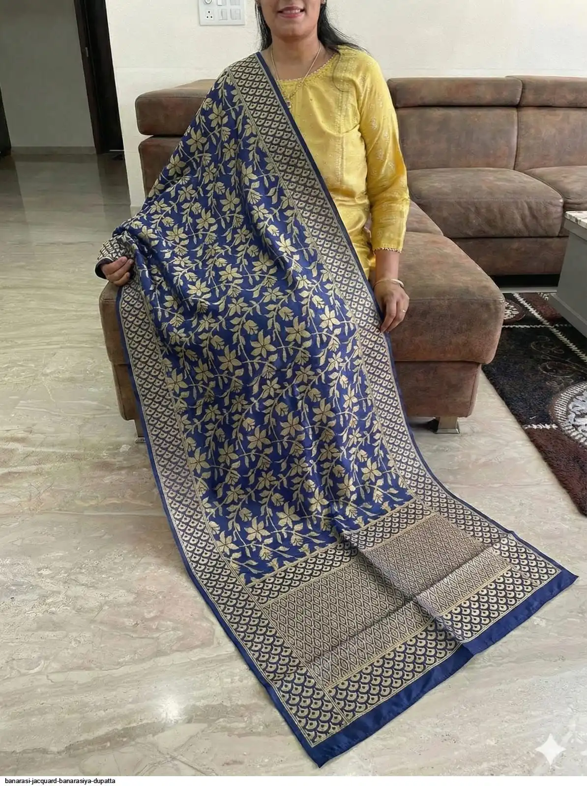 BANARASI JACQUARD BANARASIYA DUPATTA D