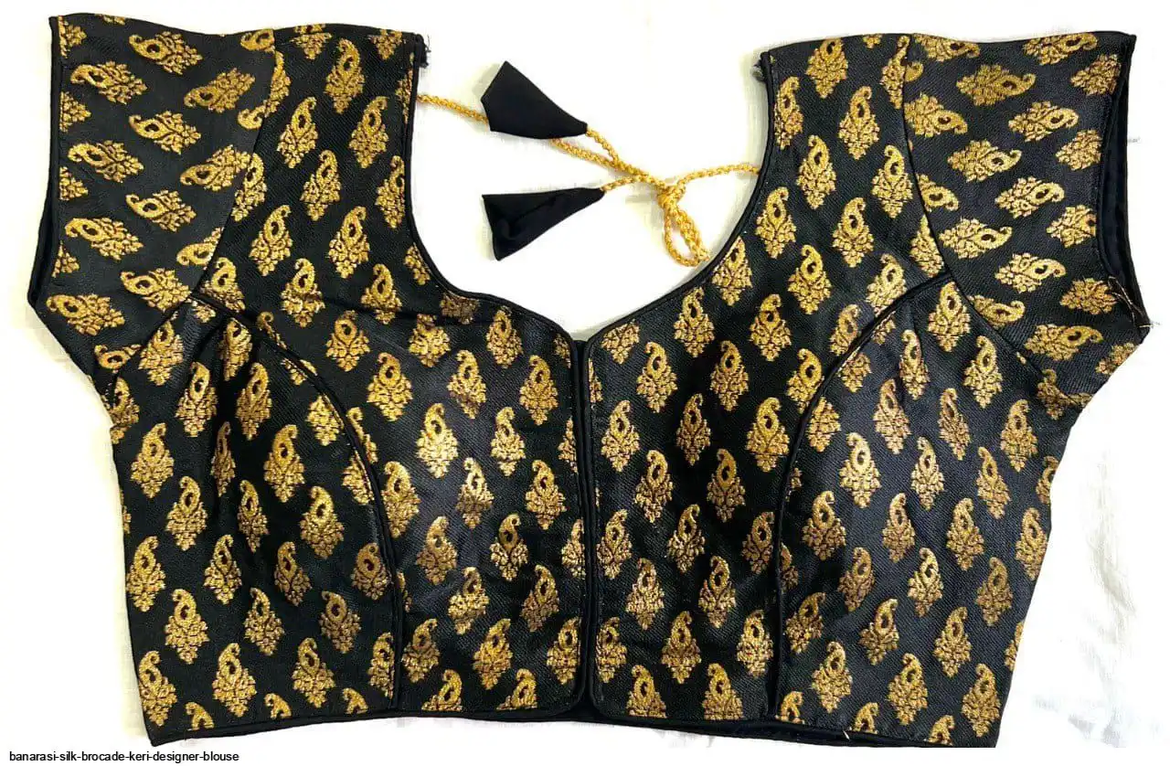 BANARASI SILK BROCADE KERI DESIGNER BLOUSE 12