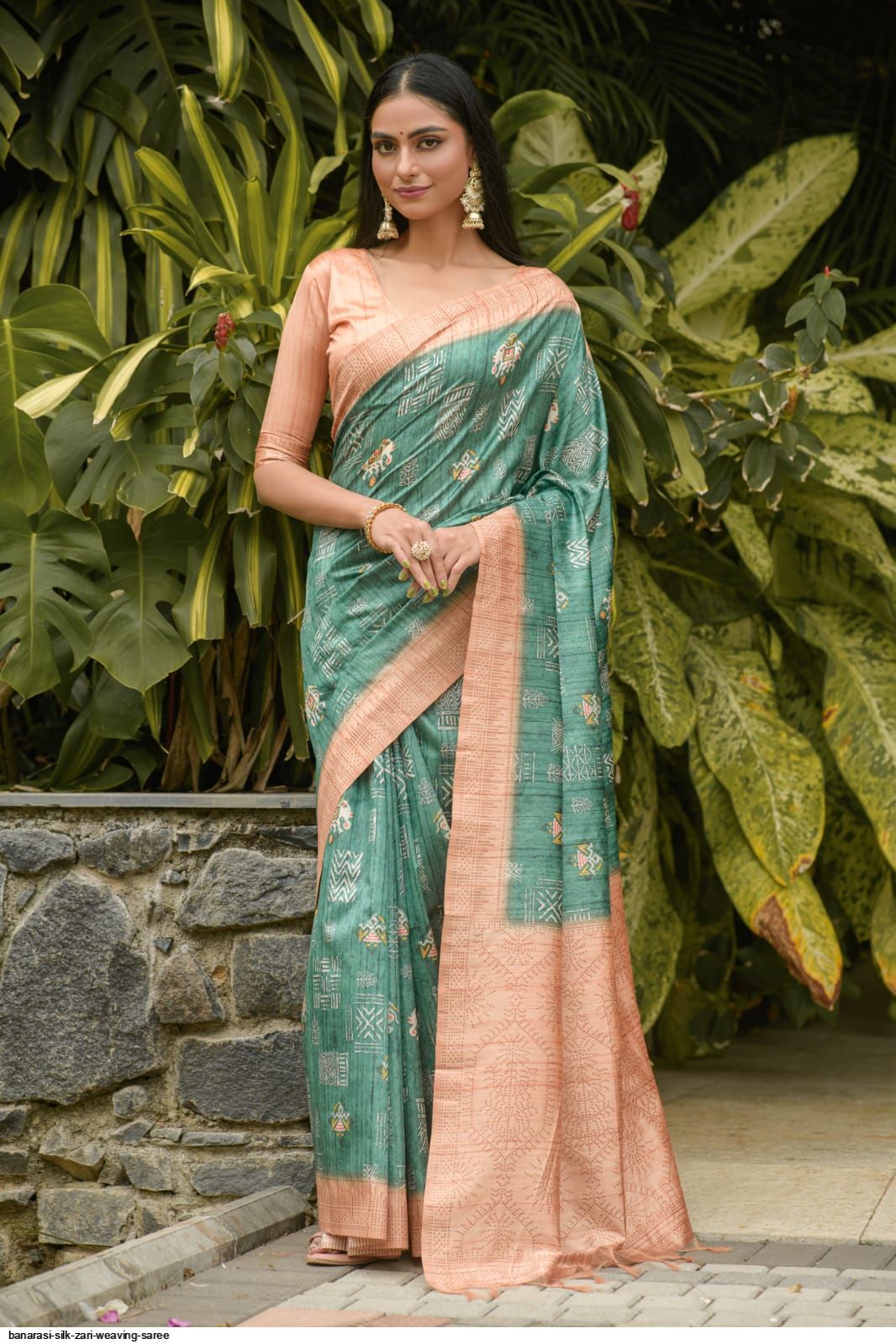 Banarasi Silk Zari Weaving Saree