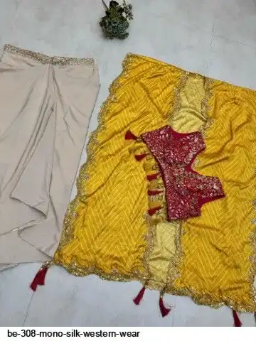 BE 308 MONO SILK WESTERN WEAR 1
