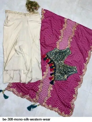 BE 308 MONO SILK WESTERN WEAR 3