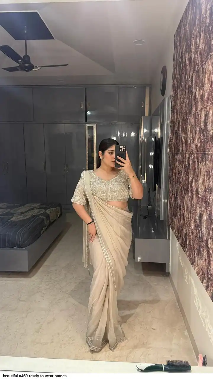 BEAUTIFUL A469 READY TO WEAR SAREES B