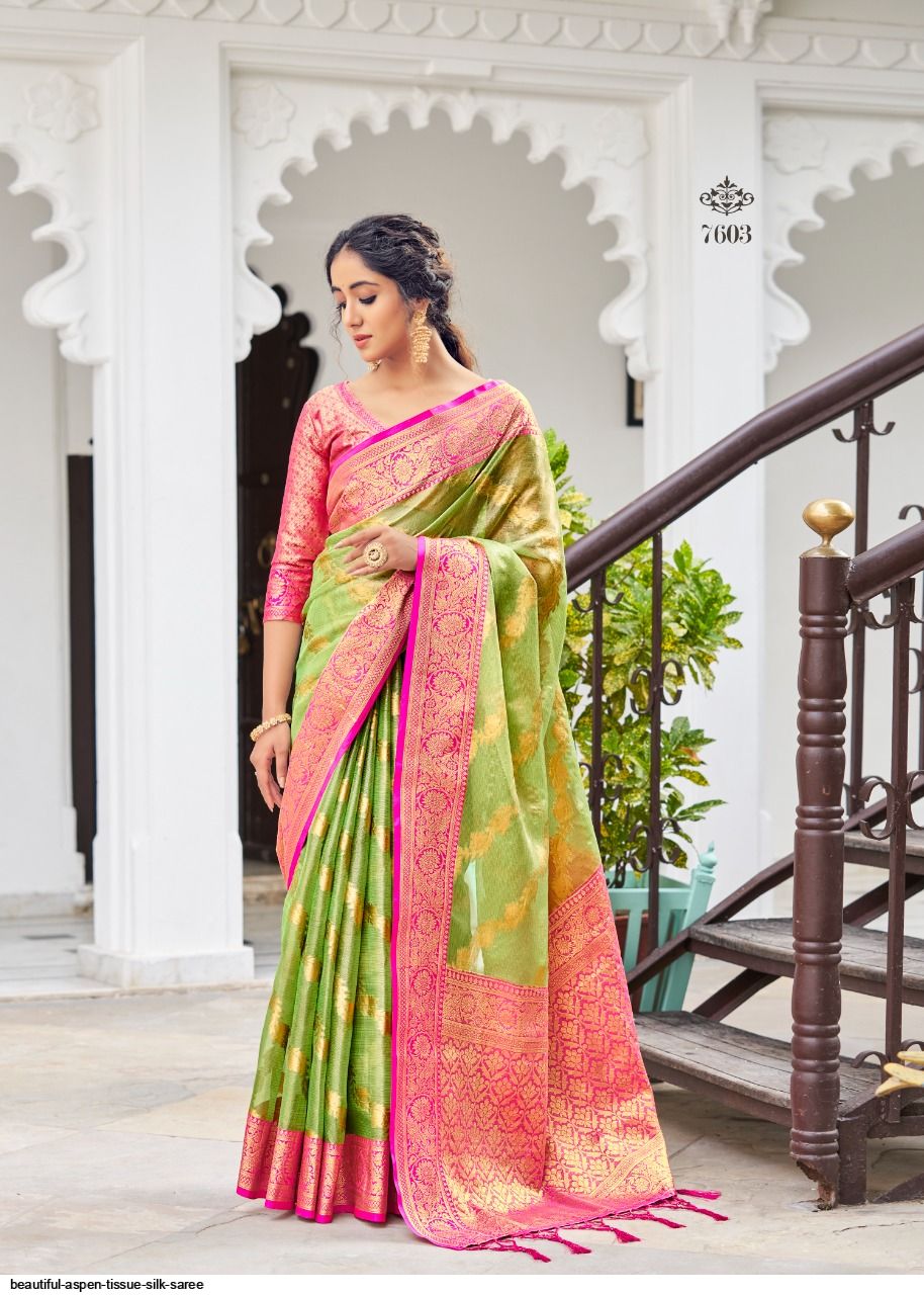 Tissue Silk Saree | Buy Tissue Sarees Online at Lowest Prices