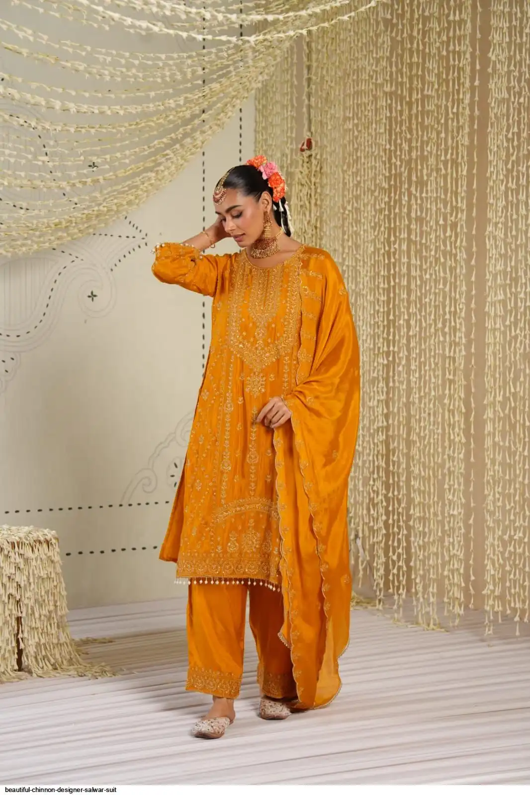 BEAUTIFUL CHINNON DESIGNER SALWAR SUIT C