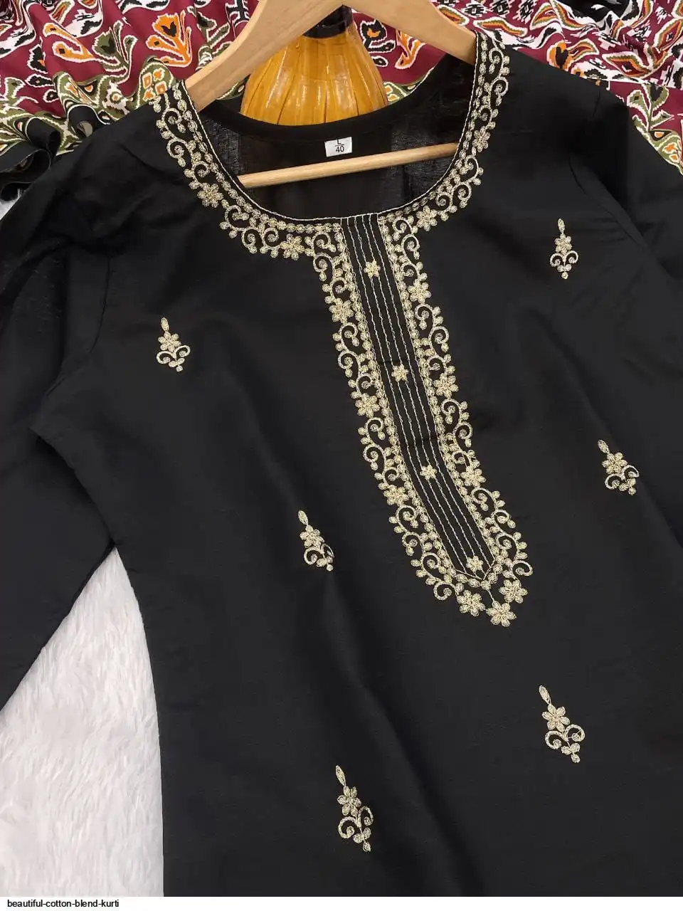 BEAUTIFUL COTTON BLEND KURTI D