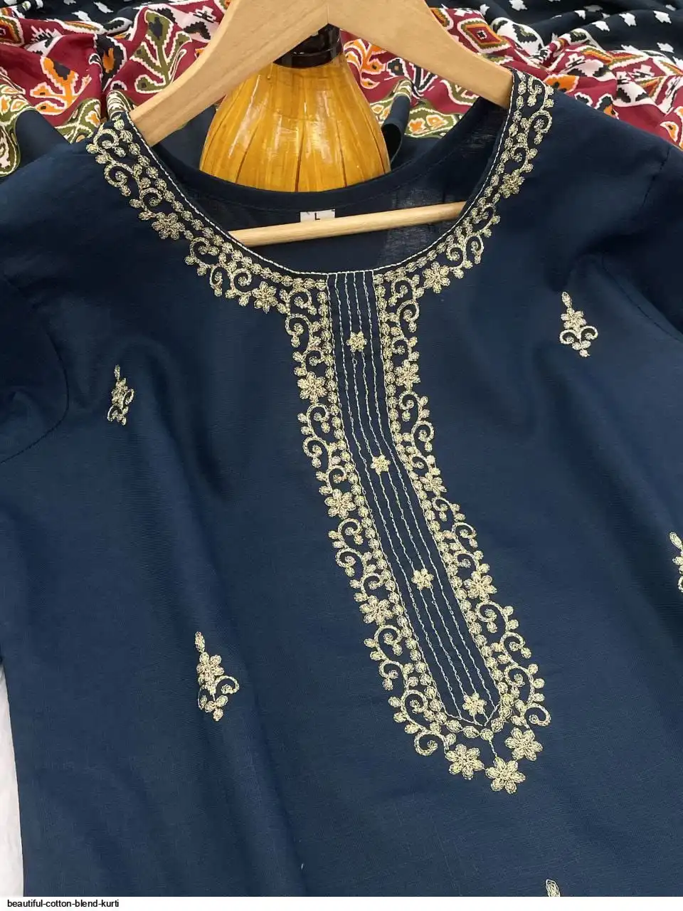 BEAUTIFUL COTTON BLEND KURTI C