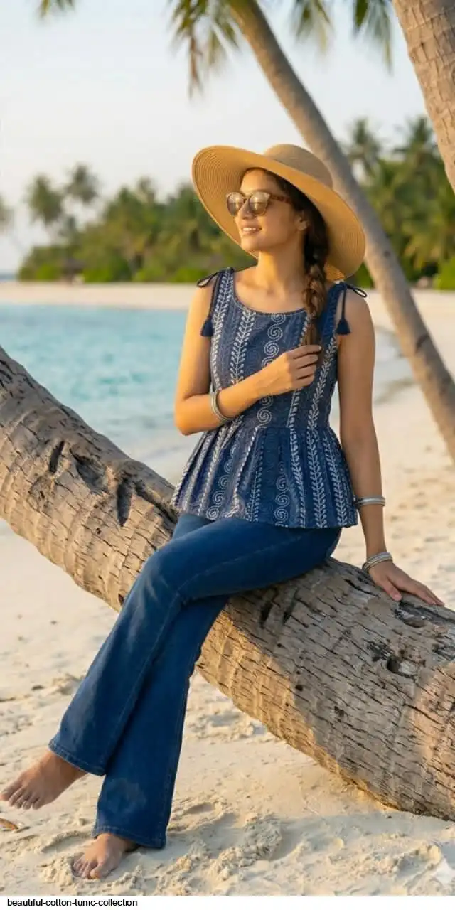 BEAUTIFUL COTTON TUNIC COLLECTION 11