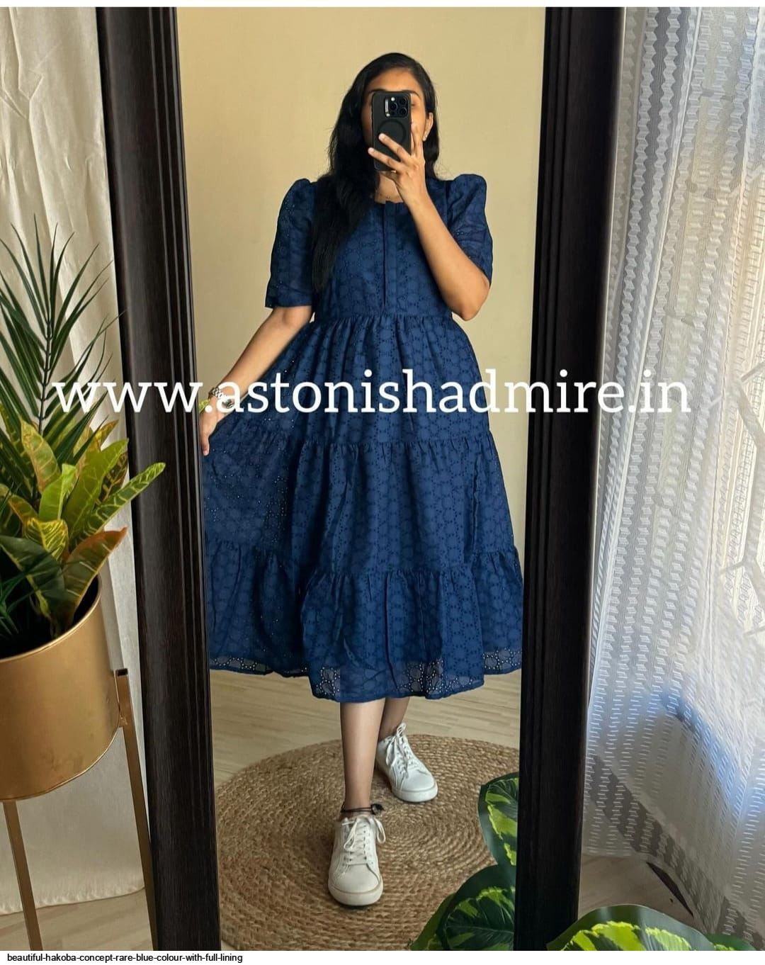 BEAUTIFUL HAKOBA CONCEPT RARE BLUE COLOUR WITH FULL LINING B