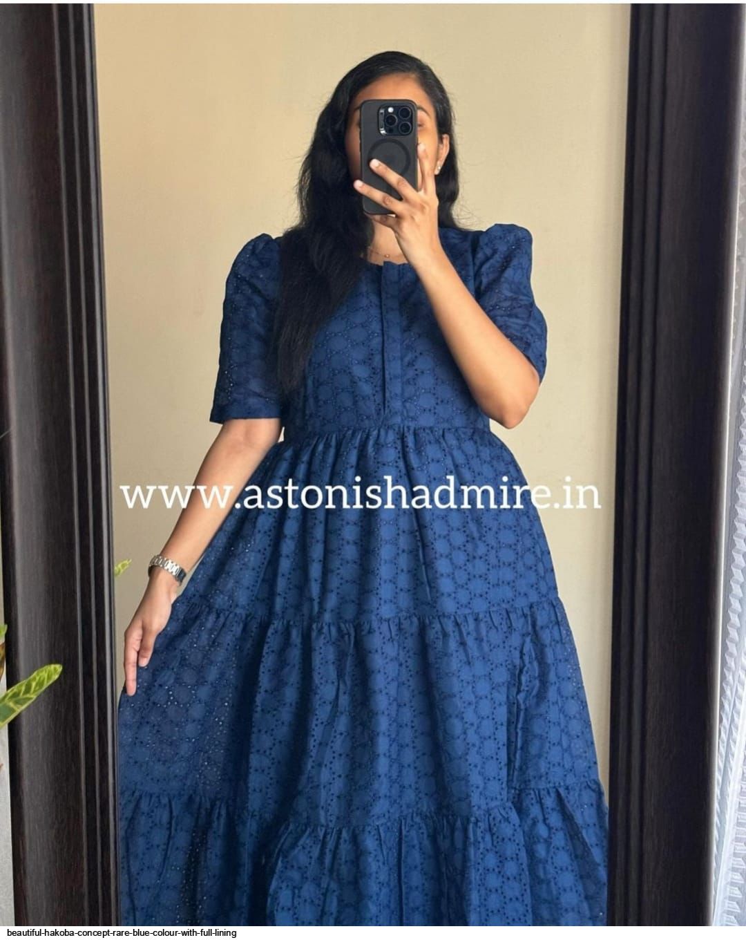 BEAUTIFUL HAKOBA CONCEPT RARE BLUE COLOUR WITH FULL LINING H