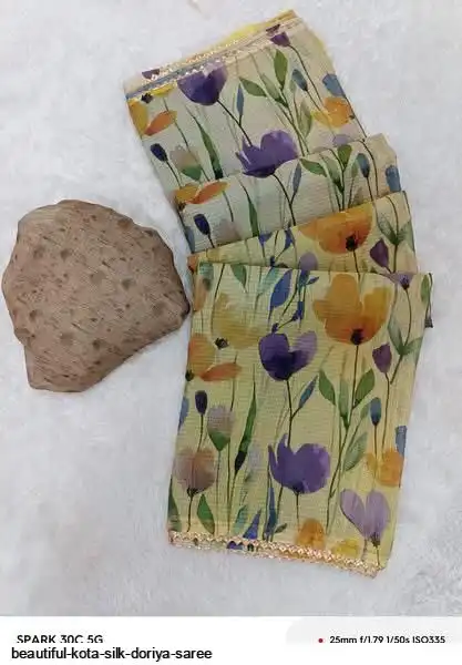 BEAUTIFUL KOTA SILK DORIYA SAREE F