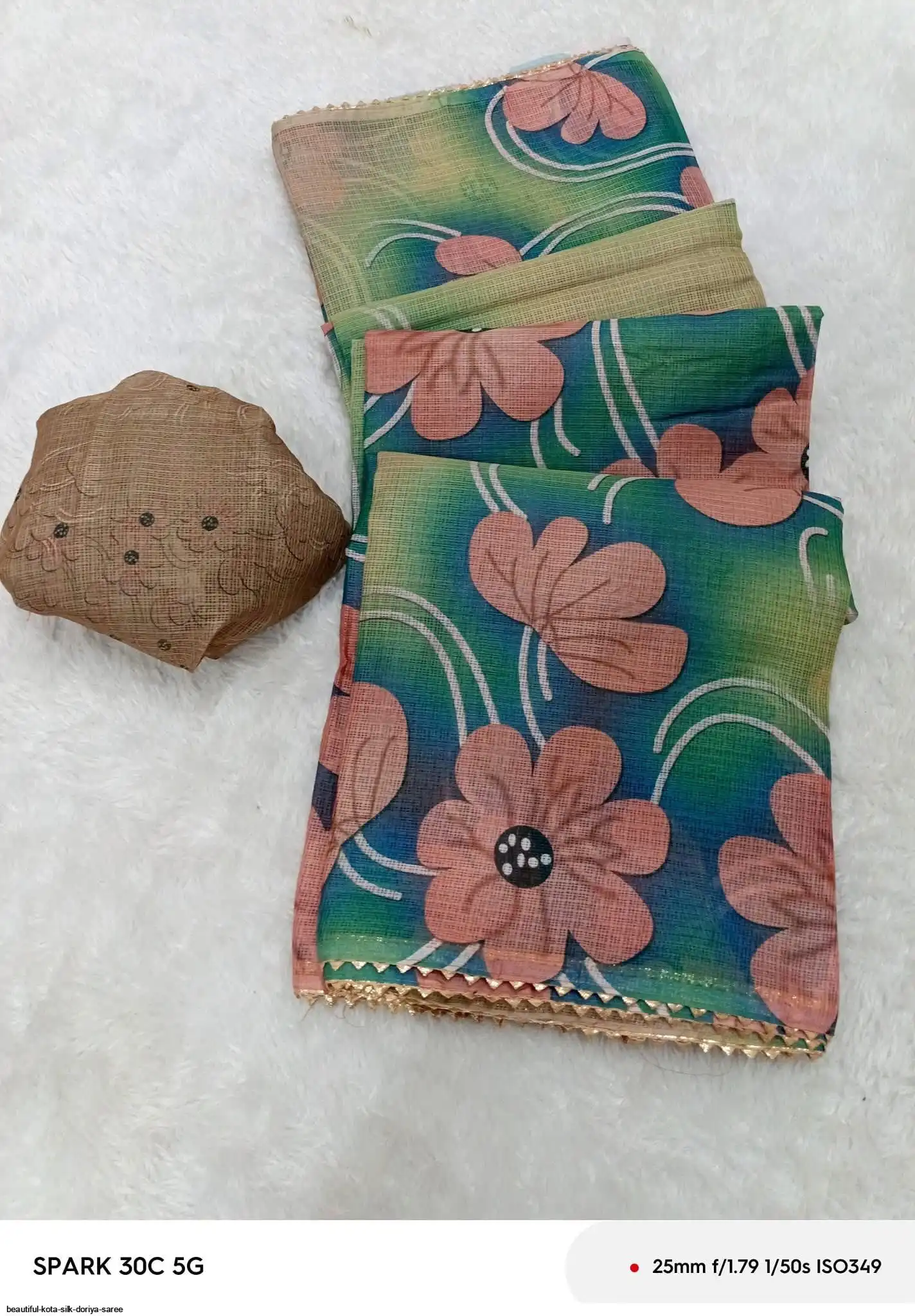 BEAUTIFUL KOTA SILK DORIYA SAREE H