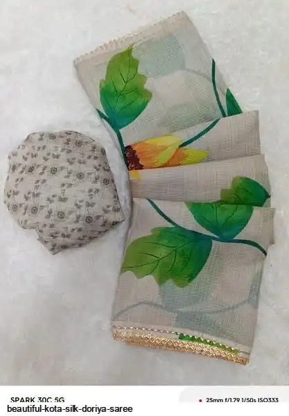 BEAUTIFUL KOTA SILK DORIYA SAREE E