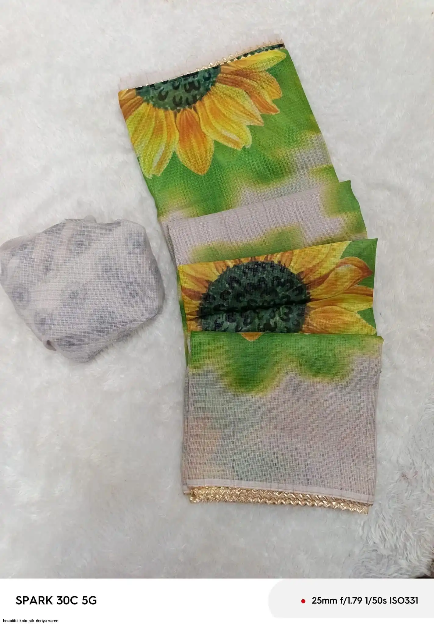 BEAUTIFUL KOTA SILK DORIYA SAREE B