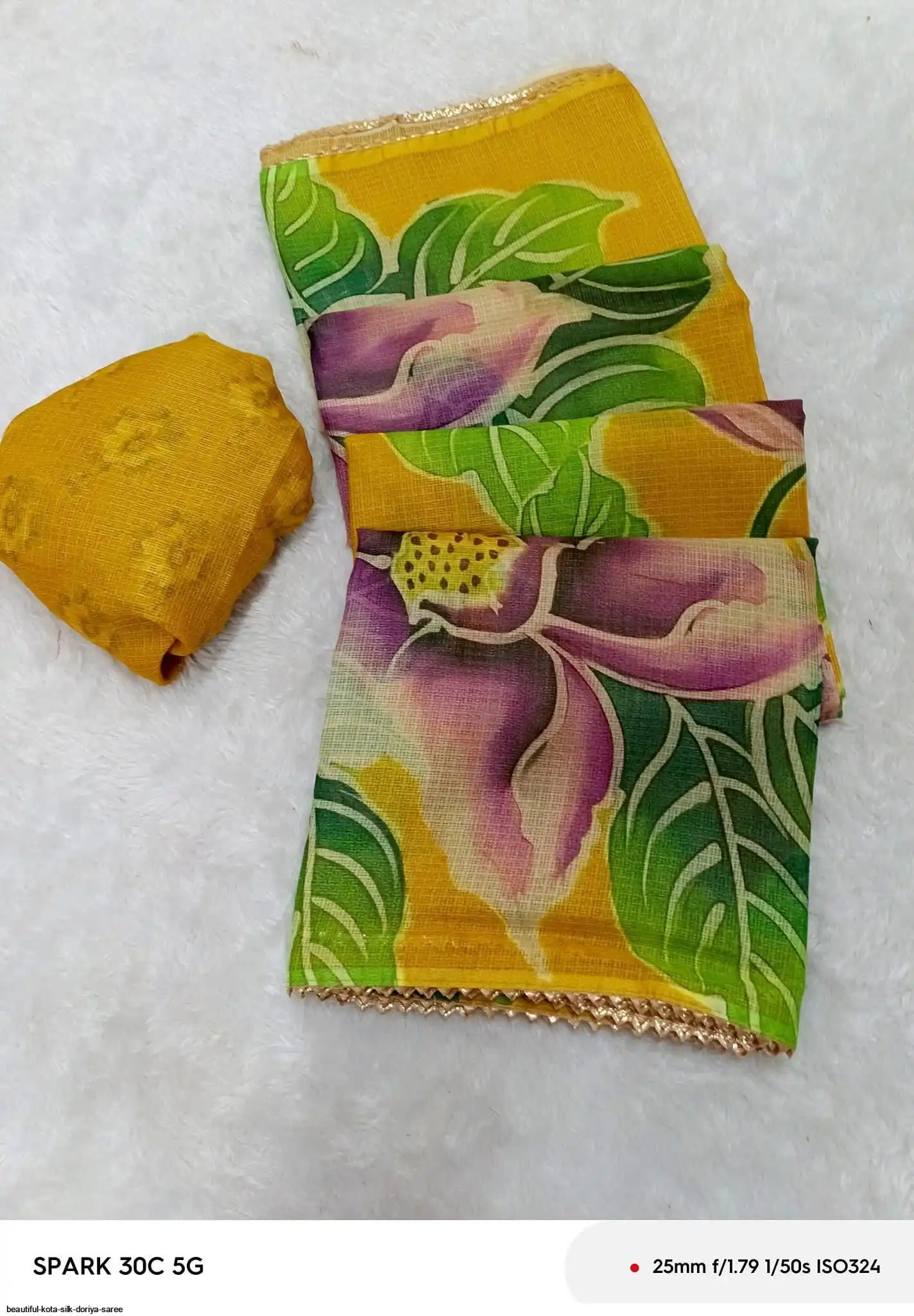 BEAUTIFUL KOTA SILK DORIYA SAREE I