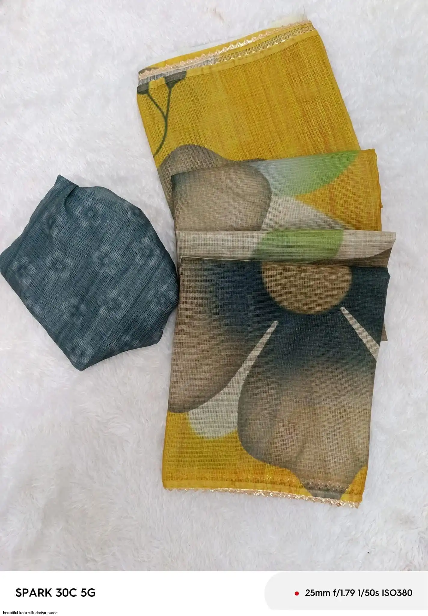 BEAUTIFUL KOTA SILK DORIYA SAREE D
