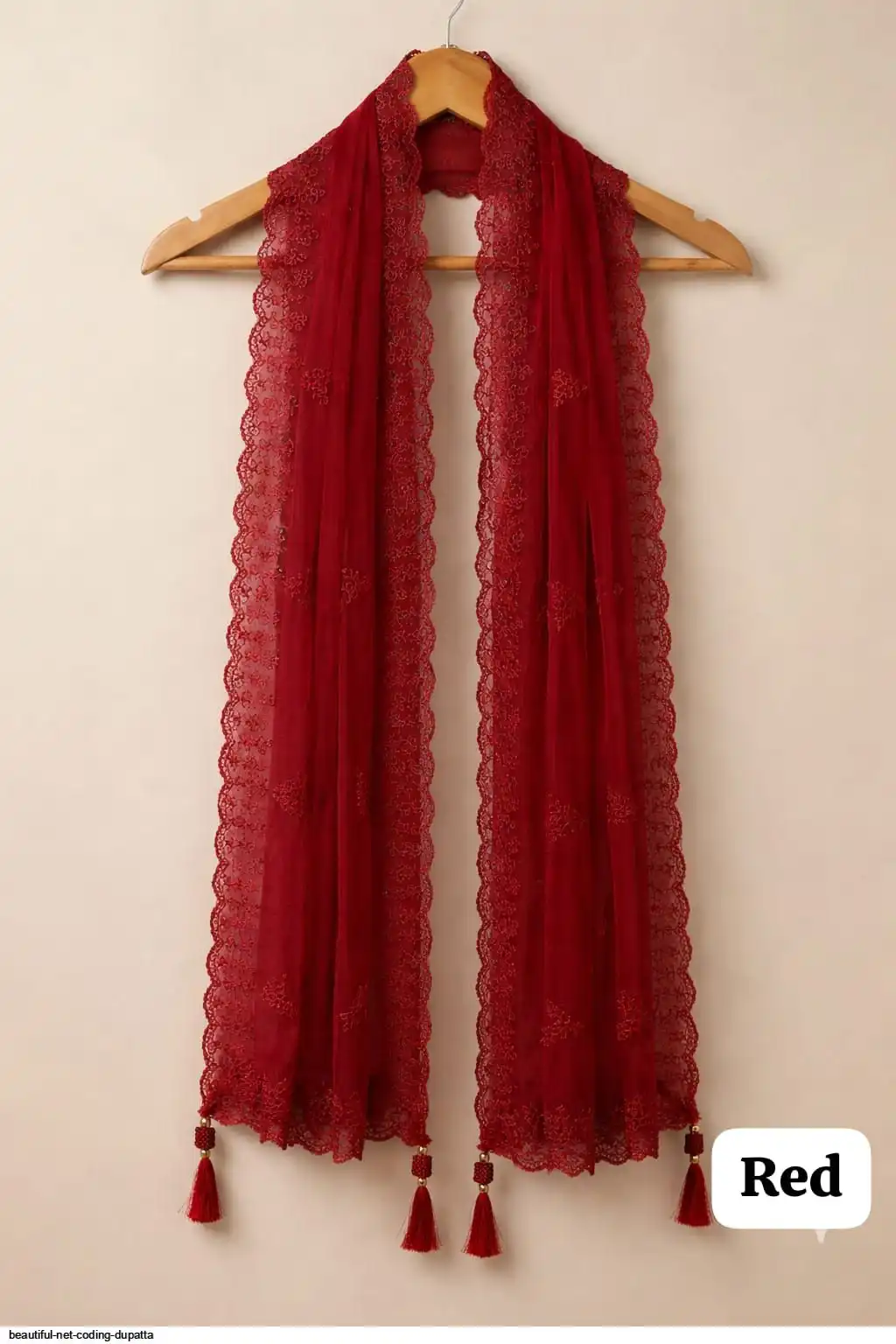 BEAUTIFUL NET CODING DUPATTA 8