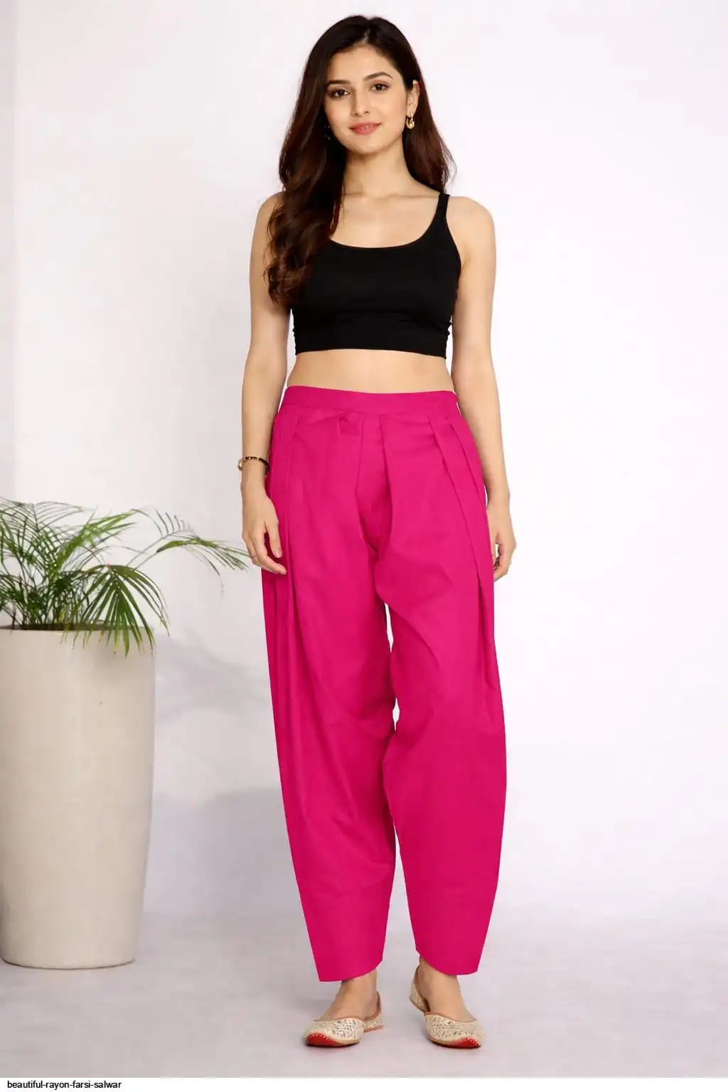 BEAUTIFUL RAYON FARSI SALWAR 4
