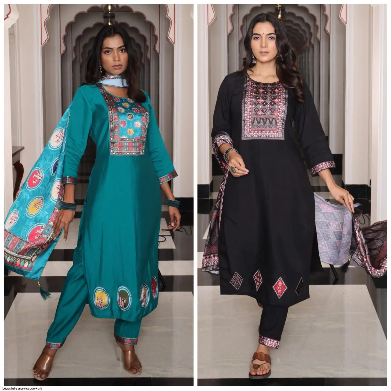 BEAUTIFUL SAIRA VISCOSE KURTI