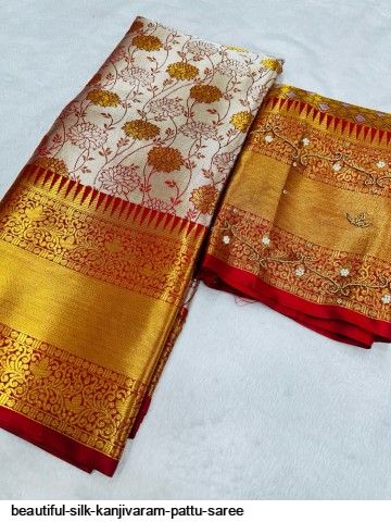 BEAUTIFUL SILK KANJIVARAM PATTU SAREE