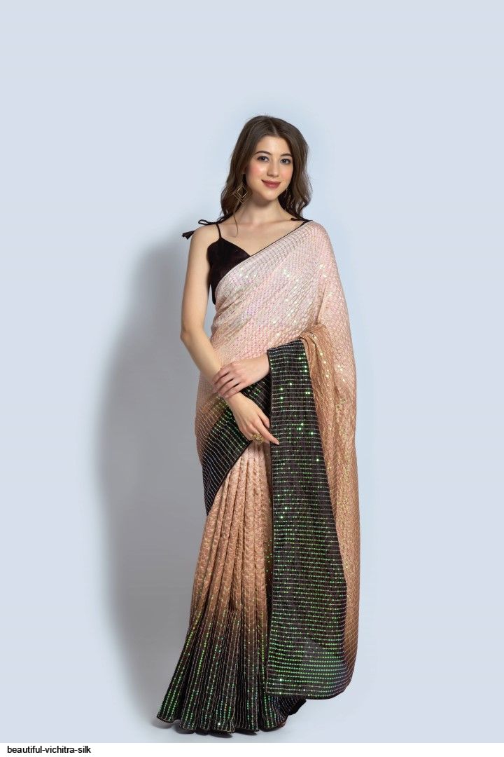 Beautiful VICHITRA SILK