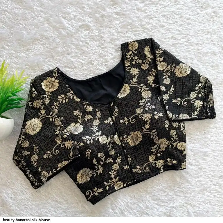 BEAUTY BANARASI SILK BLOUSE A