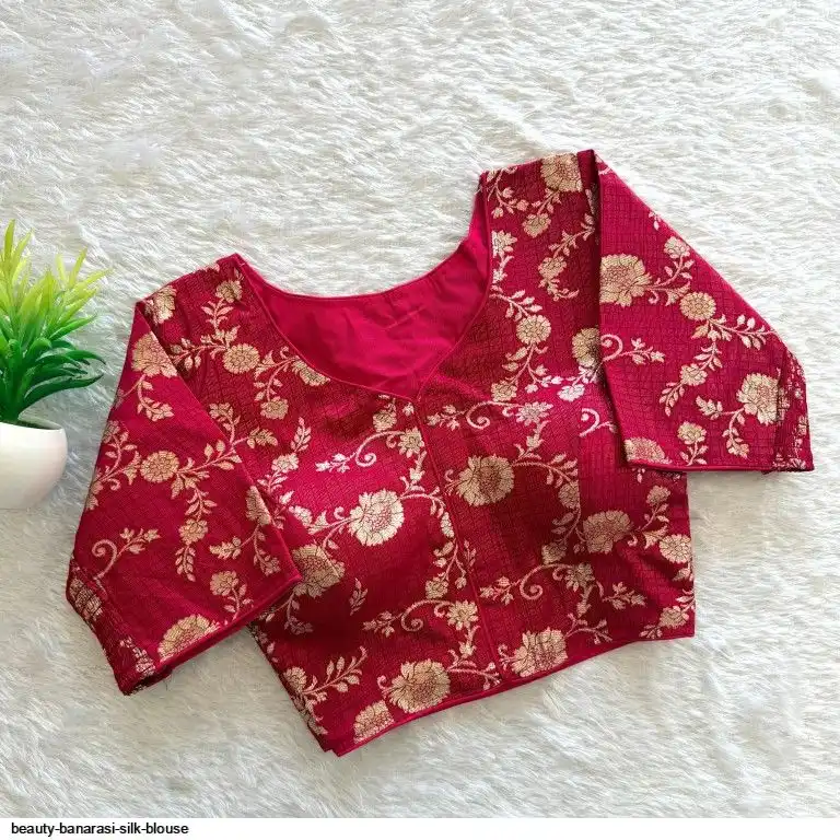 BEAUTY BANARASI SILK BLOUSE B