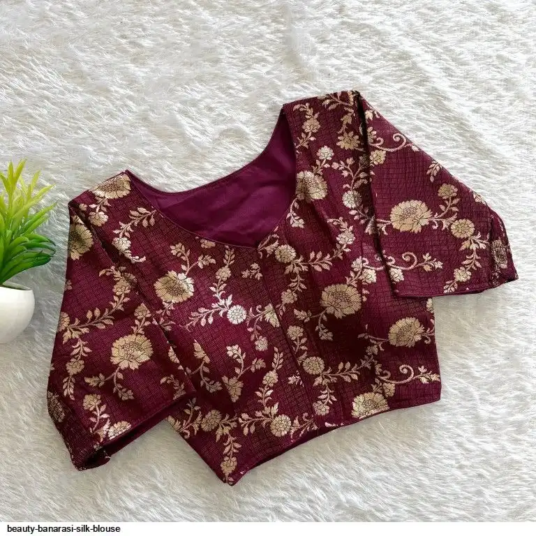 BEAUTY BANARASI SILK BLOUSE F