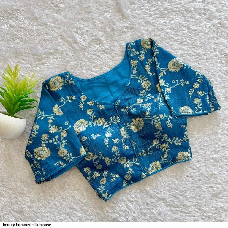 BEAUTY BANARASI SILK BLOUSE E