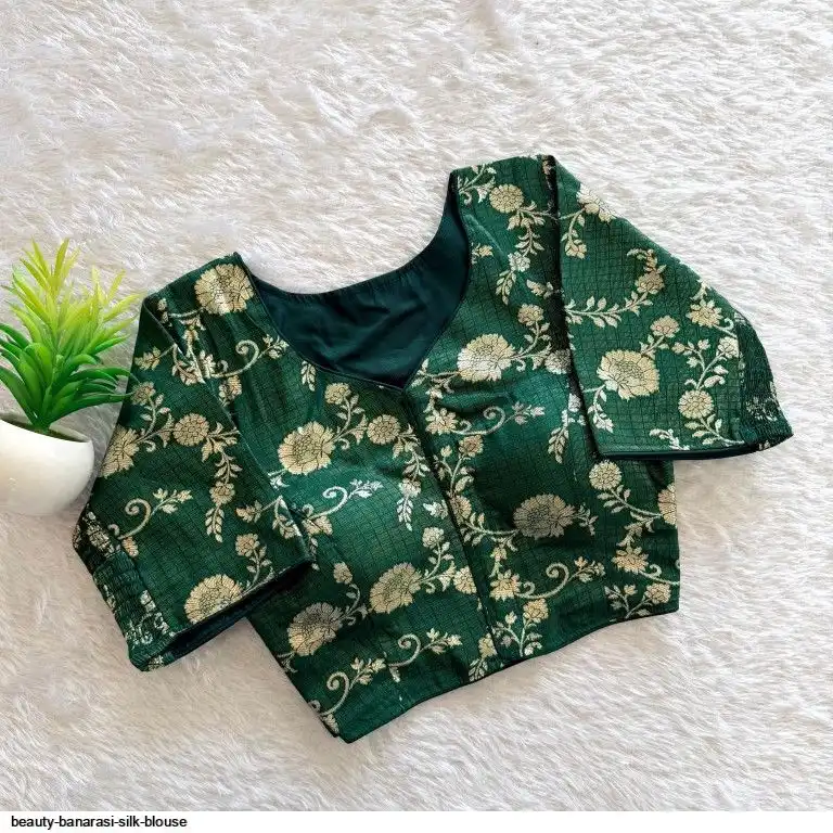 BEAUTY BANARASI SILK BLOUSE D