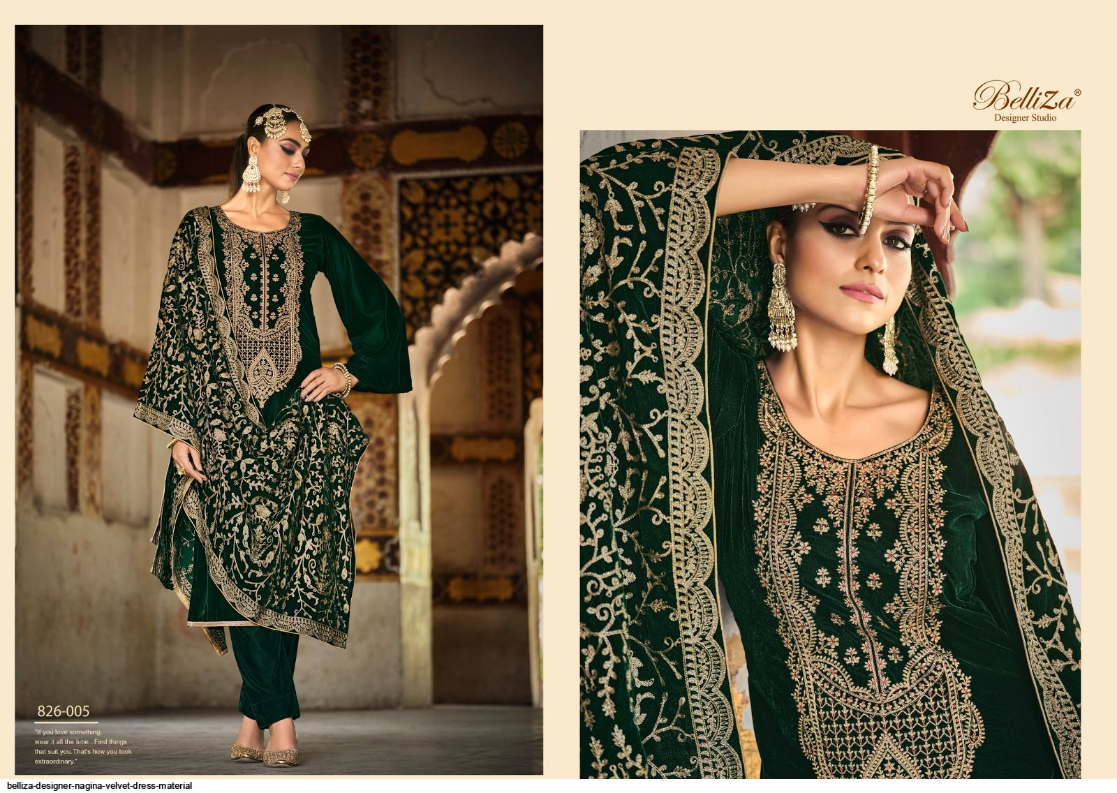 Velvet dress material designs hotsell
