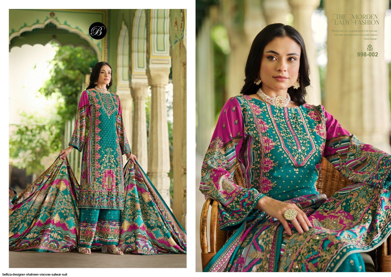 BelliZa DesigNer Shaheen Viscose Salwar Suit