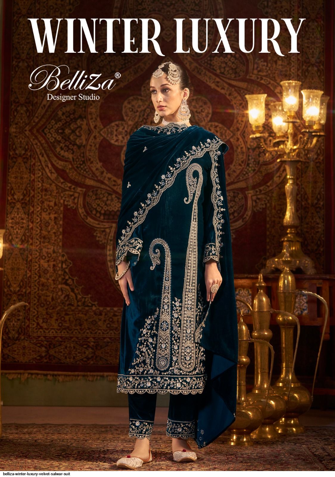 BELLIZA WINTER LUXURY VELVET SALWAR SUIT