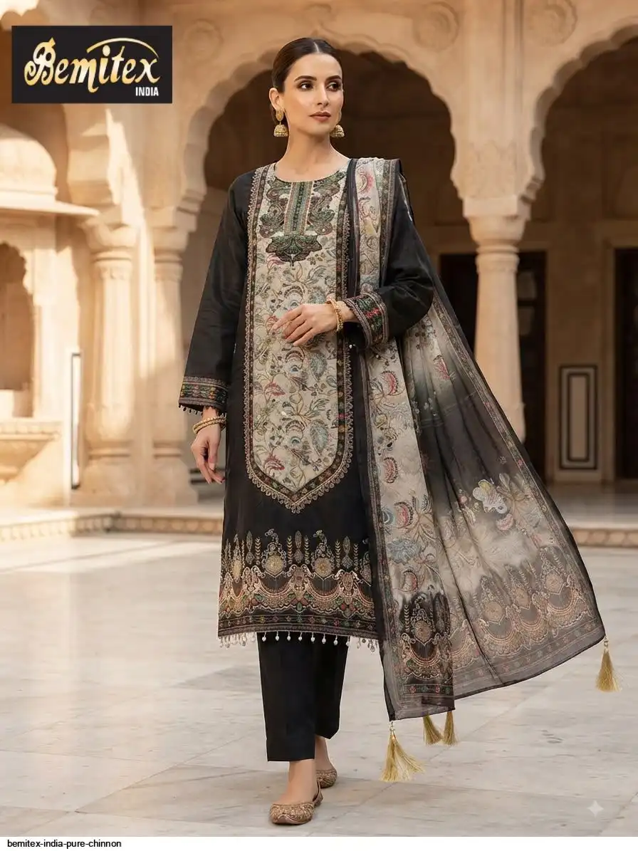BEMITEX INDIA PURE CHINNON E