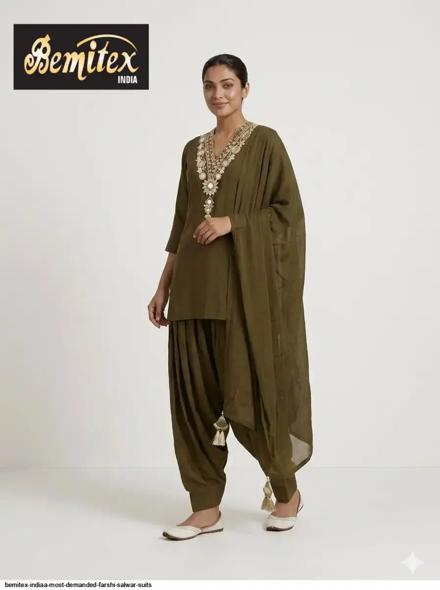 BEMITEX INDIAA MOST DEMANDED FARSHI SALWAR SUITS 5