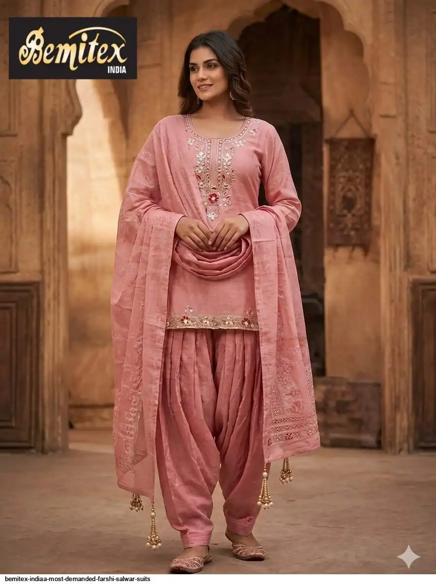 BEMITEX INDIAA MOST DEMANDED FARSHI SALWAR SUITS 6